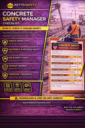 Concrete Safety Manager Checklist