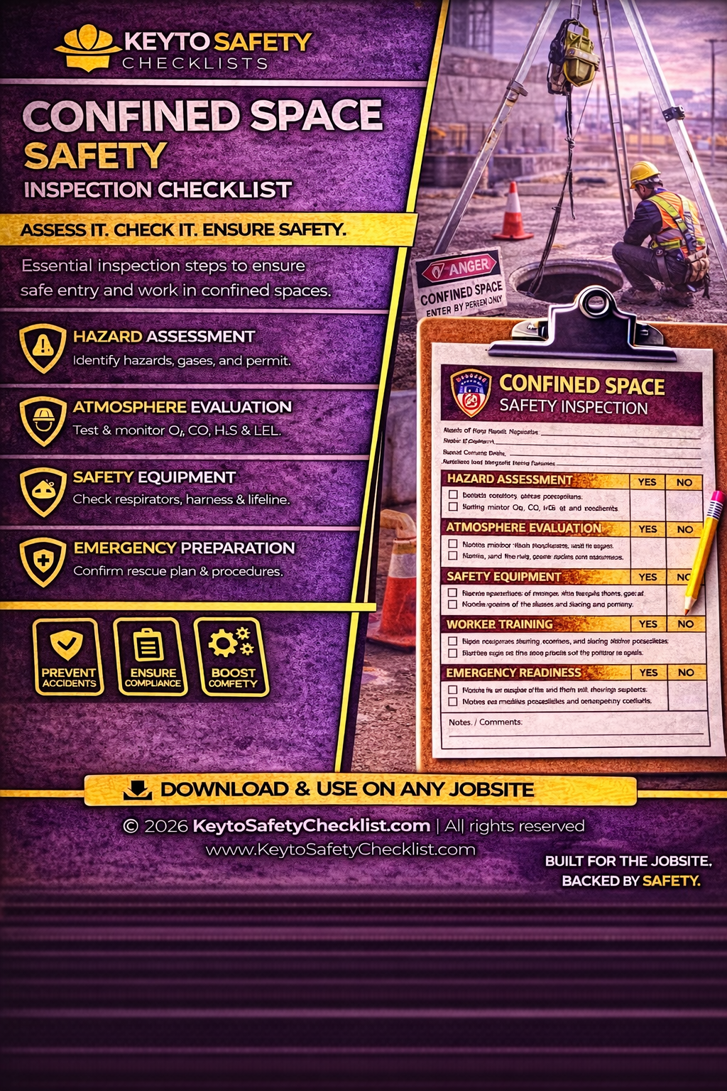 Confined Space Checklist