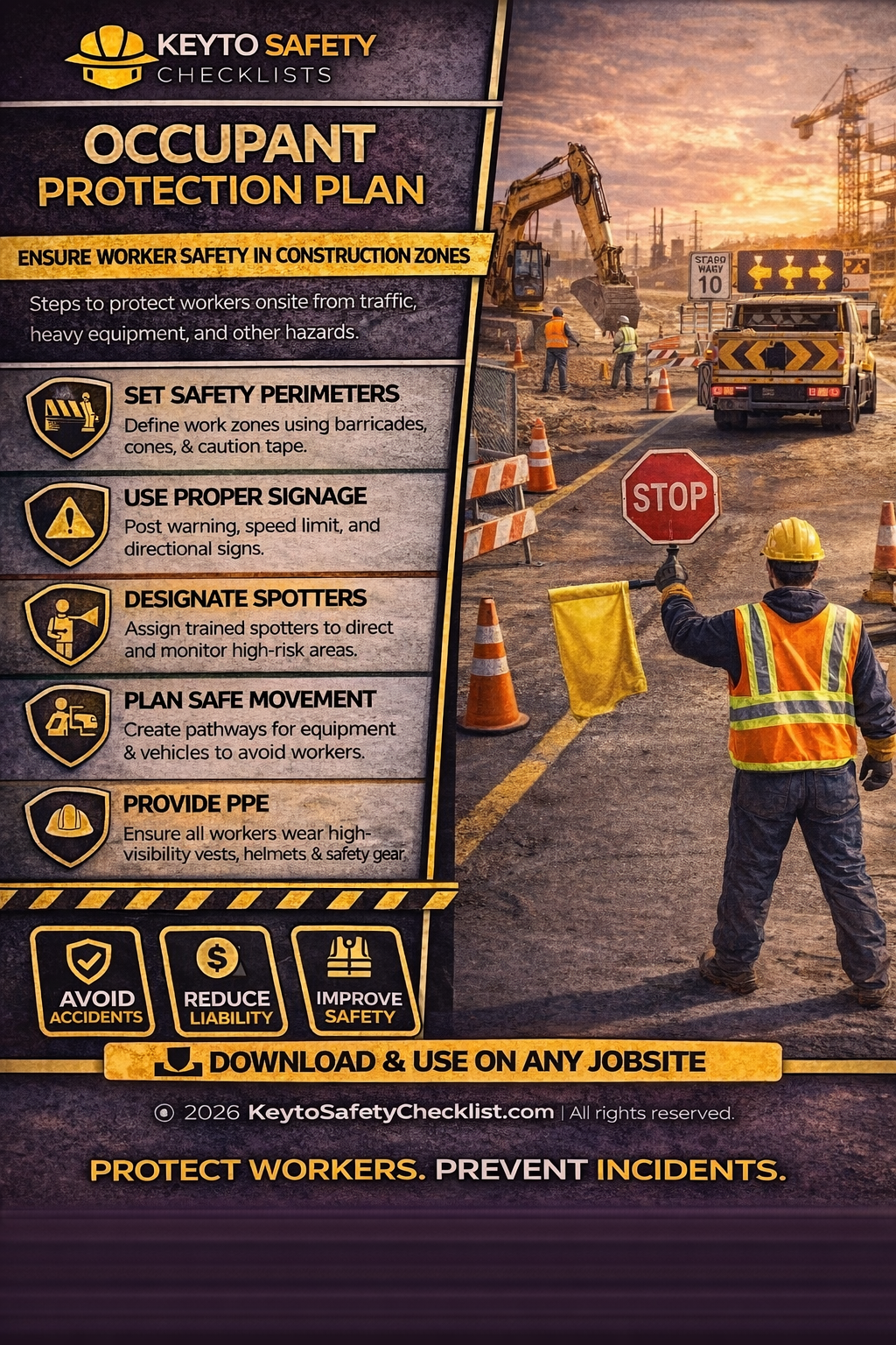 Occupant Protection Plan Checklist