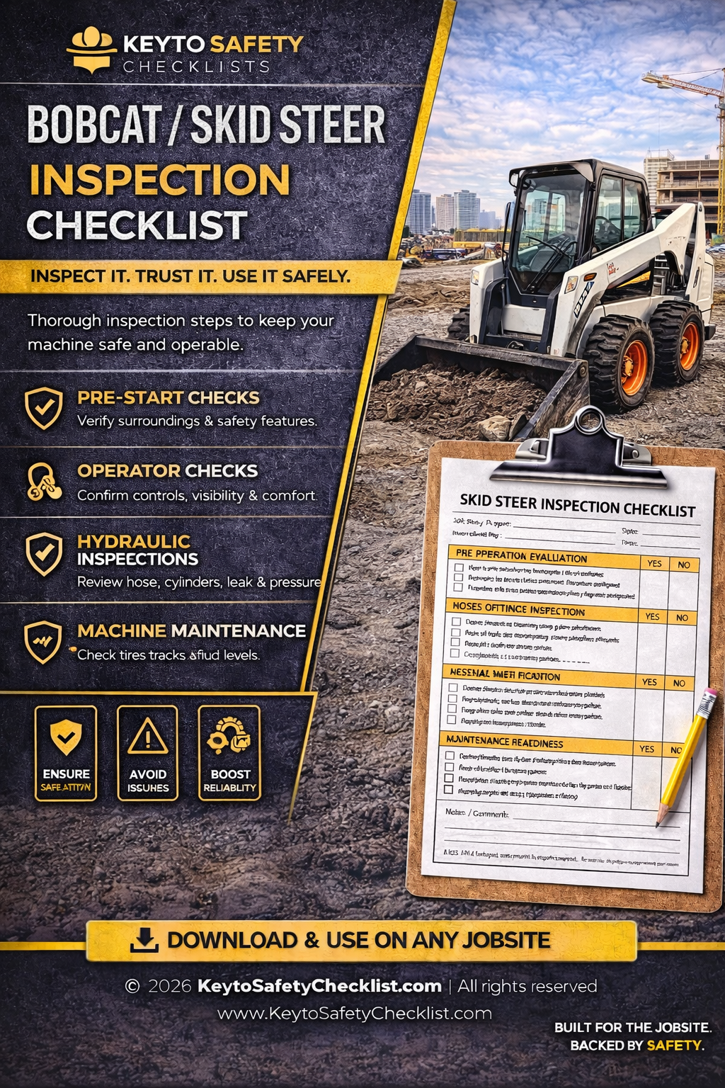 Bobcat Checklist