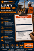 Safety Orientation Toolbox Talk