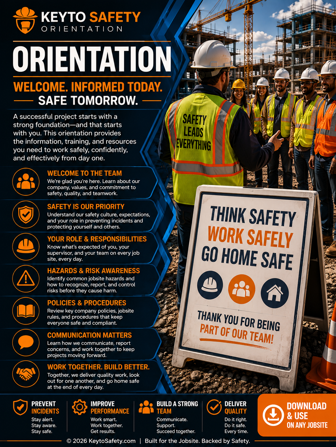 Construction Orientation