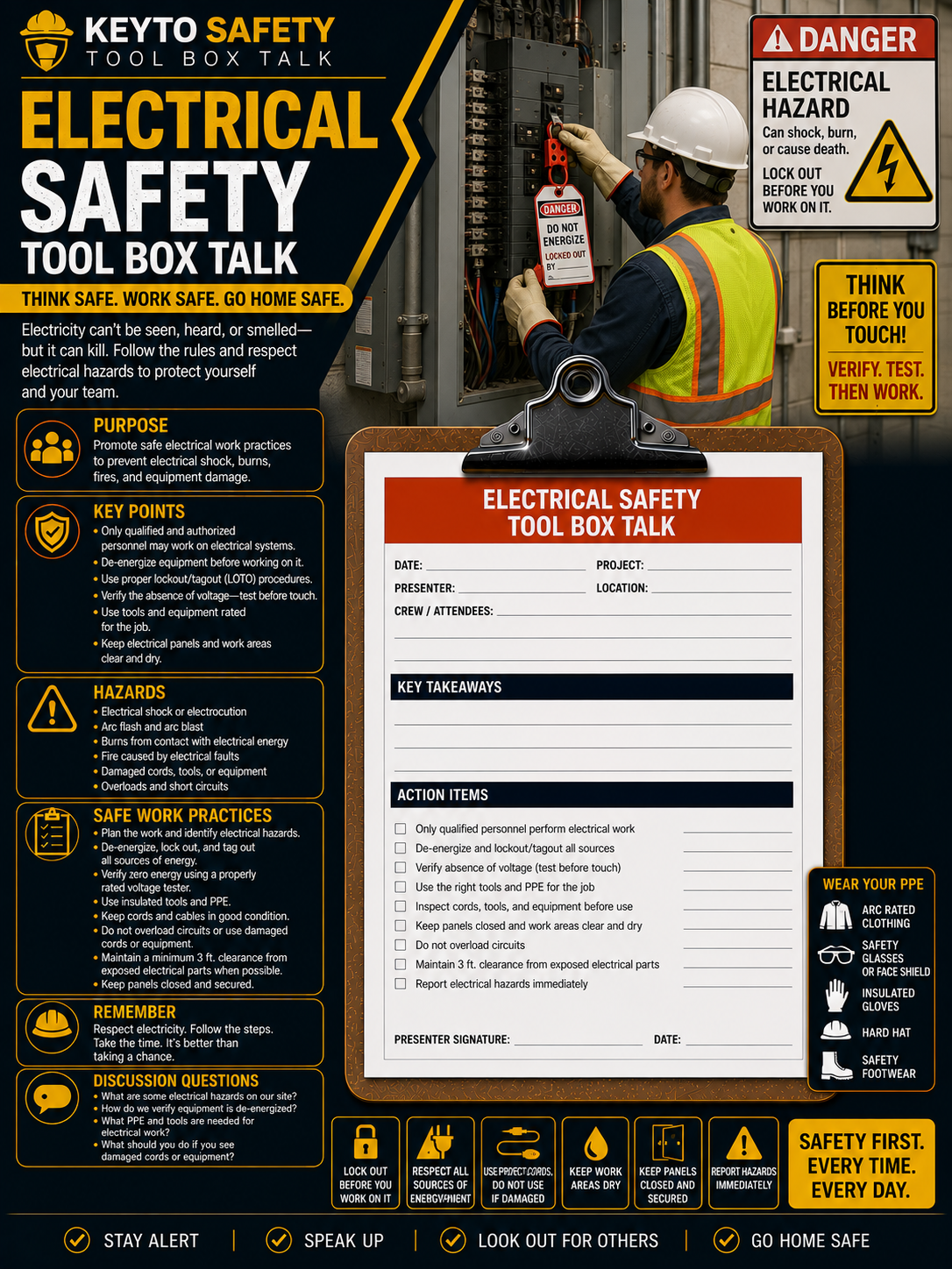 Electrical Safety Toolbox Talk