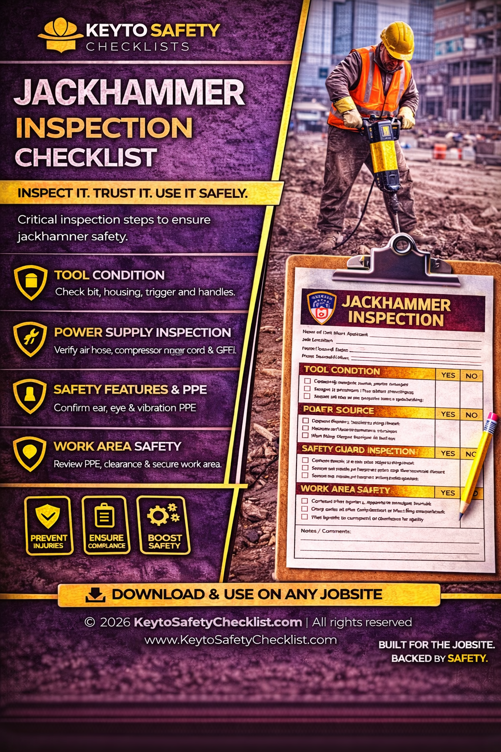 Jackhammer Checklist