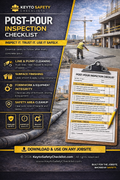 Post-Pour Checklist