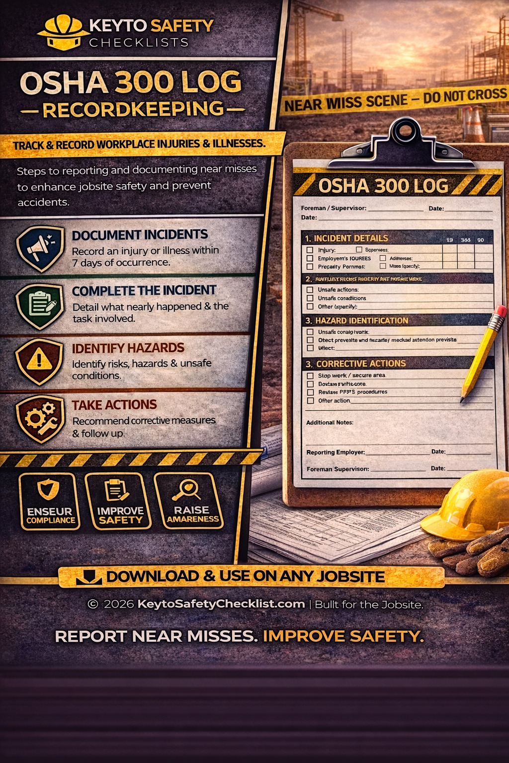 OSHA 300 Log / Recordkeeping