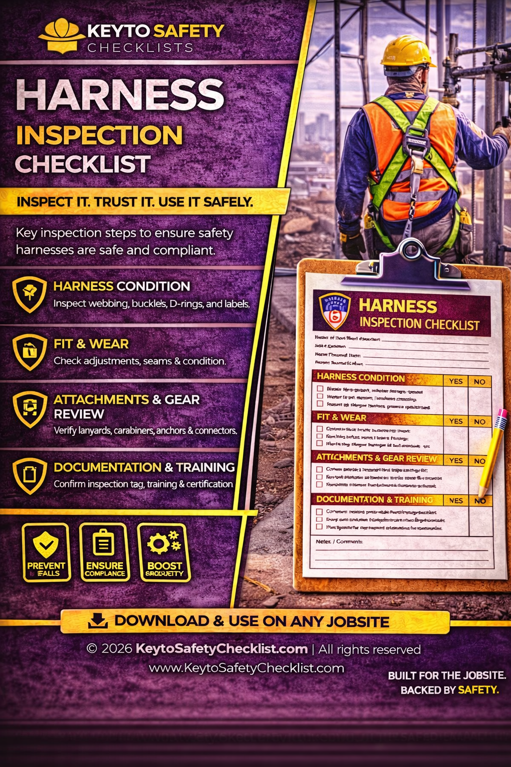 Harness Checklist
